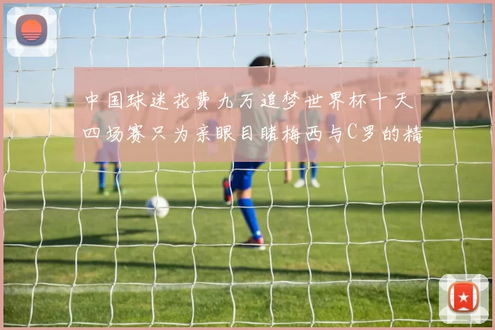 中国球迷花费九万追梦世界杯十天四场赛只为亲眼目睹梅西与C罗的精彩对决